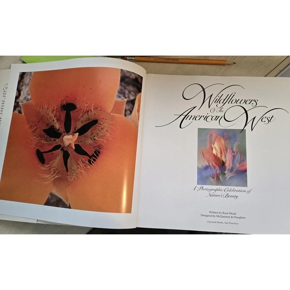 Vintage Wildflowers of the‎ American West, soft cover, Rose Houk, 1987